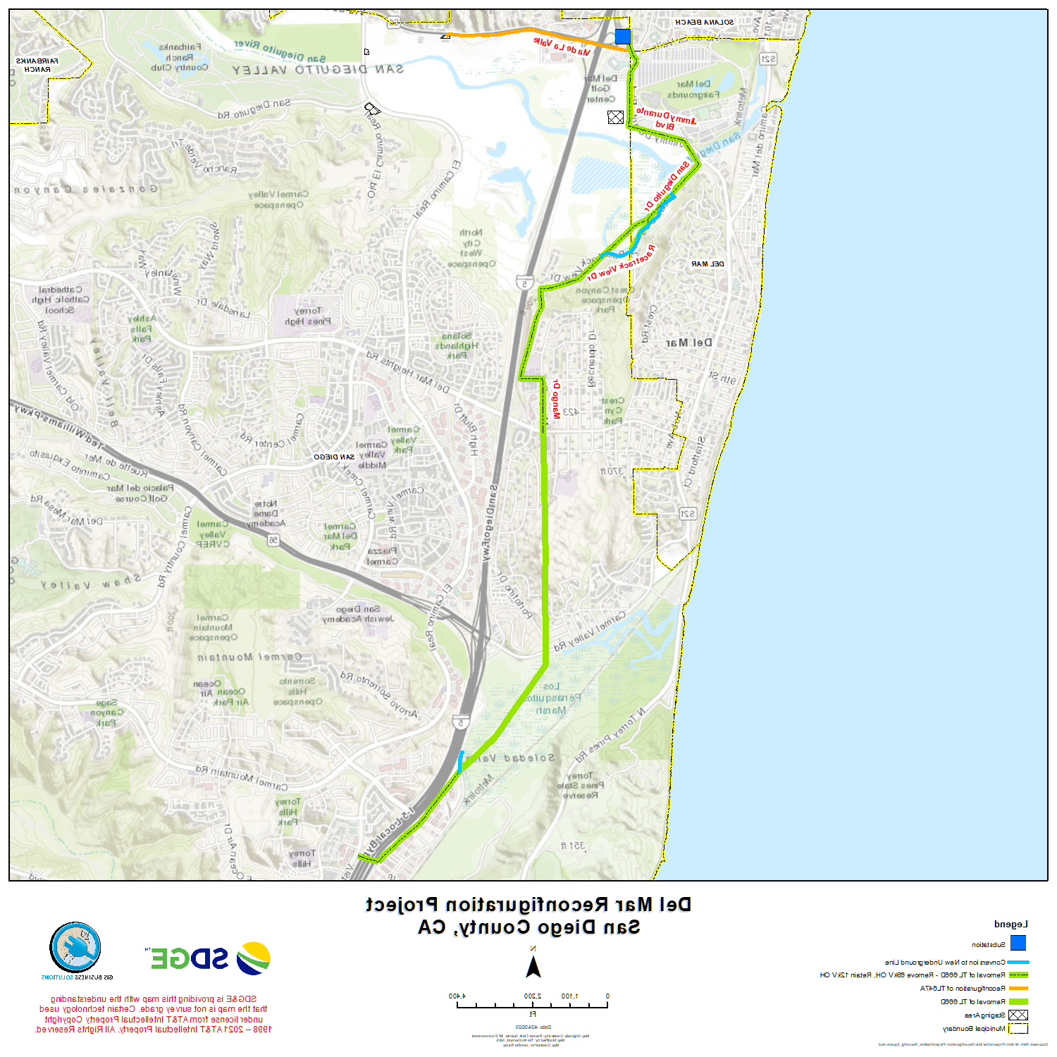 Del Mar Project Map